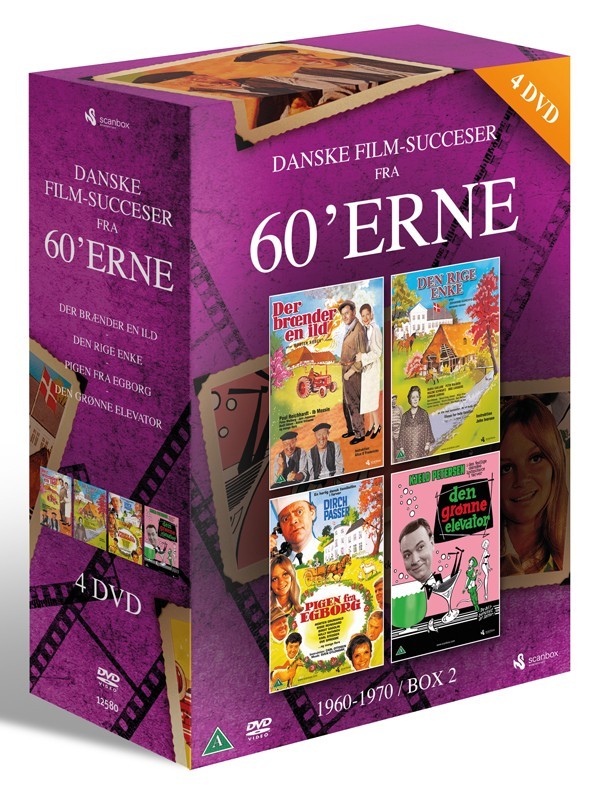 Køb Danske film-succeser fra 60'erne: BOX 2