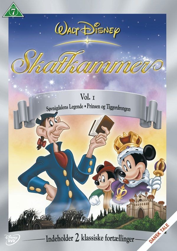 Køb Disney Skatkammer Vol. 1 (søvnigdalens legende/prinsen og tiggerdrengen)