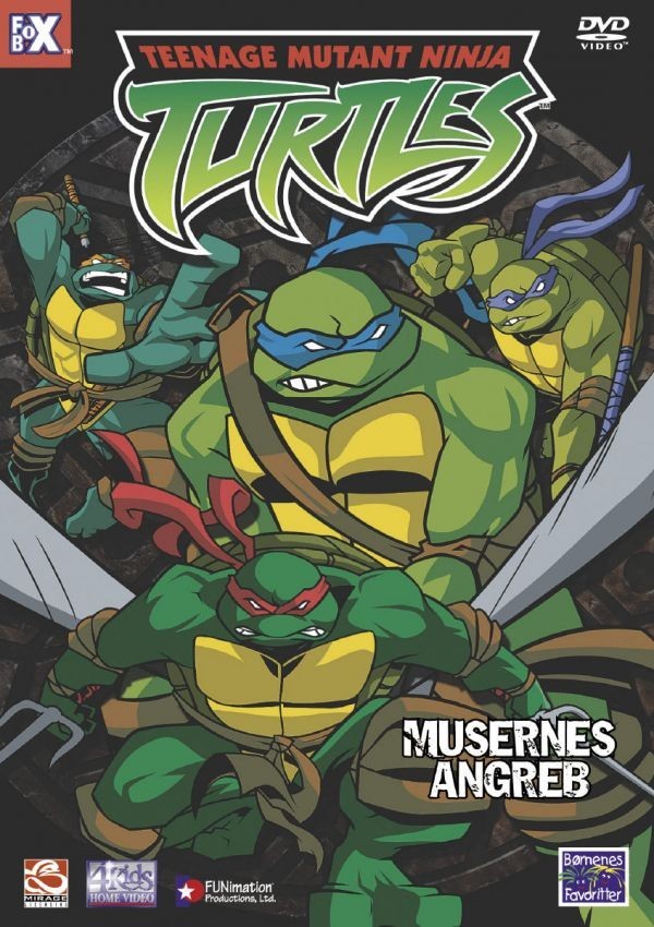 Køb Turtles (2003) 01: musernes angreb