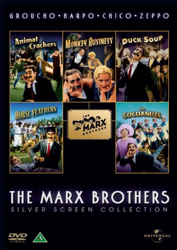 Køb Marx Brothers 5 Disc Boks