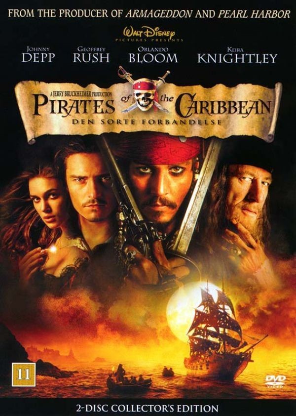 Køb Pirates Of The Caribbean 1 - Den Sorte Forbandelse (2-disc)