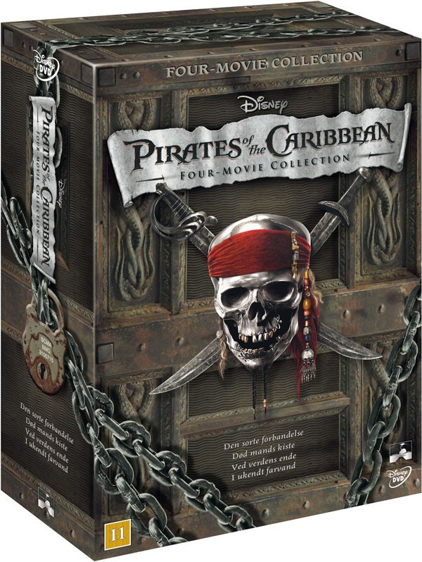 Køb Pirates of the Caribbean 1-4 Box