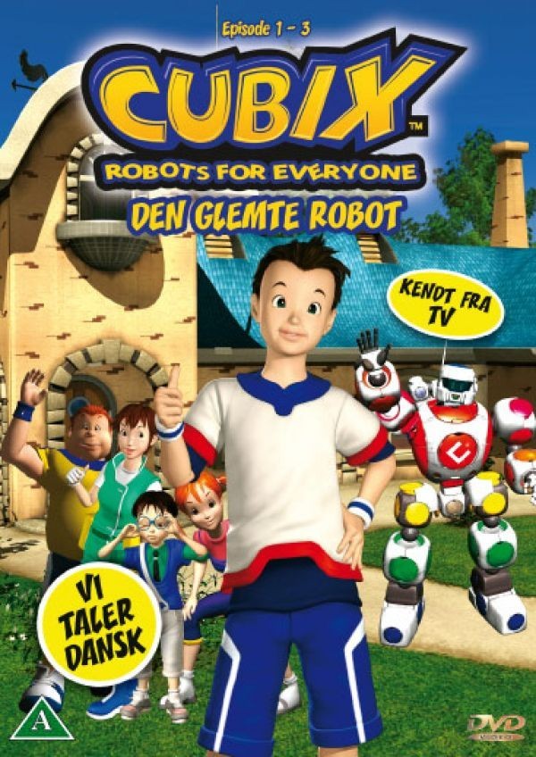 Køb Cubix 1: episode 1-3, den glemte robot