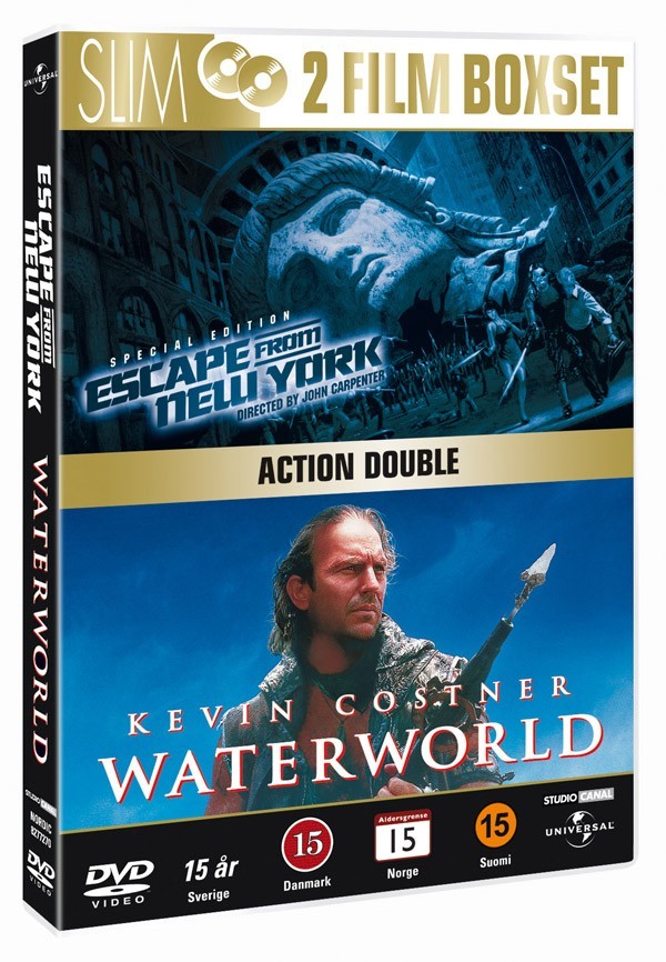 Køb Escape From New York + Waterworld