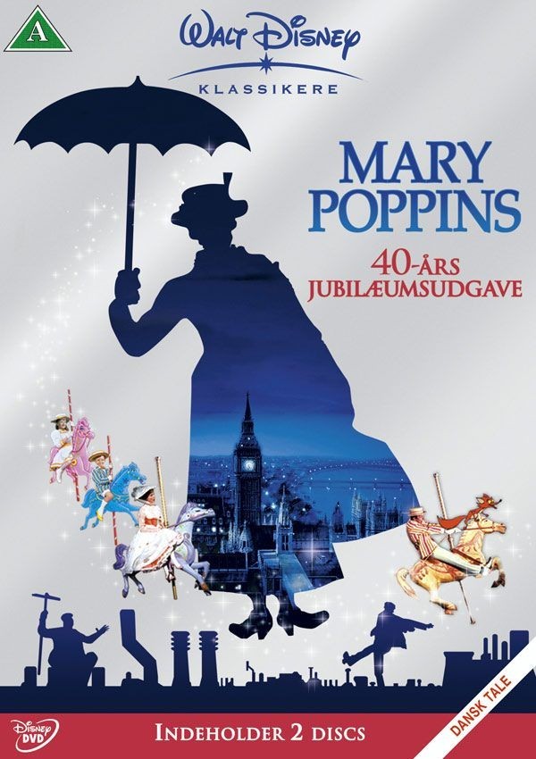 Køb Mary Poppins - 40-års Jubilæumsudgave (2-disc)