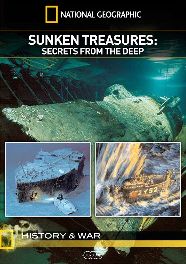 Køb NG DVD - Sunken Treasures: Secrets from the Deep [3-disc]