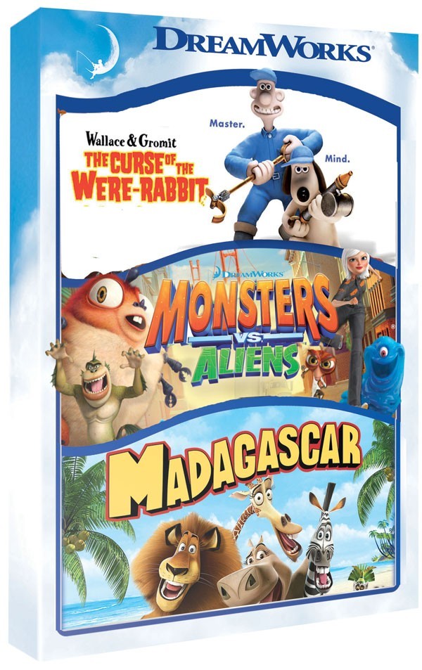 Køb Monsters Mod Aliens / Madagascar 1 / Walter & Trofast: Det Store Grønsagskup