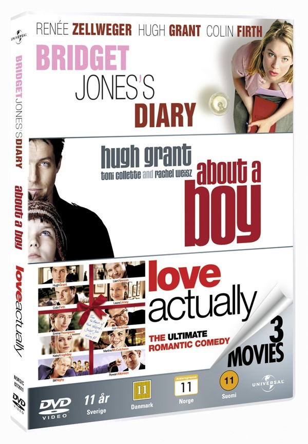 Bridget Jones\'s Diary + About a Boy + Love Actually