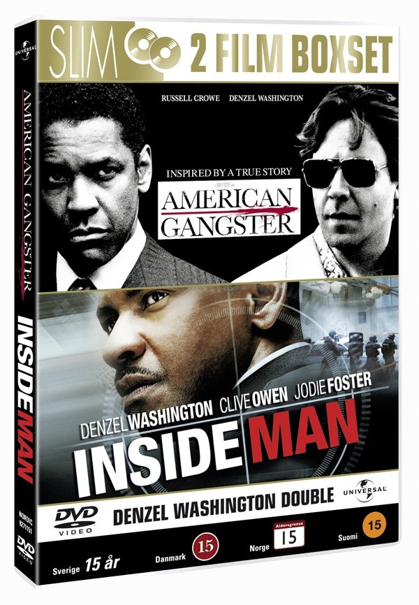 Køb American Gangster + Inside Man