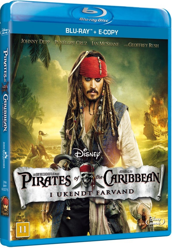 Køb Pirates Of The Caribbean 4: I Ukendt Farvand [BD + E-Copy]