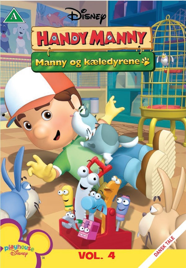 Køb Handy Manny Vol. 4: Manny og kæledyrene