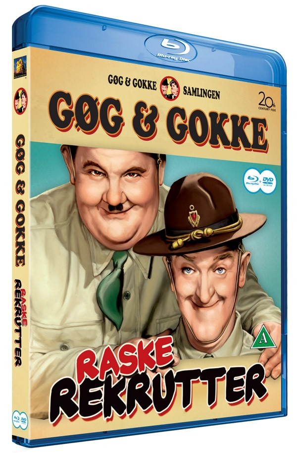 Køb Raske Rekrutter - Gøg & Gokke [2-disc Combo Blu-ray + DVD]