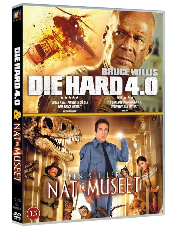 Køb Die Hard 4.0 & Nat På Museet