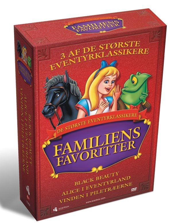 Familiens Favoritter - Rød (3-disc)