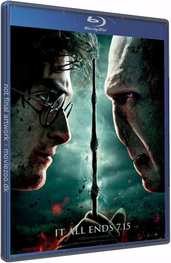 Harry Potter (7) og Dødsregalierne: Del 2 3D [Blu-ray 3D]