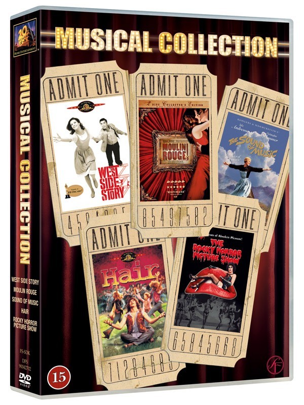 Køb Musicals box - 5 discs