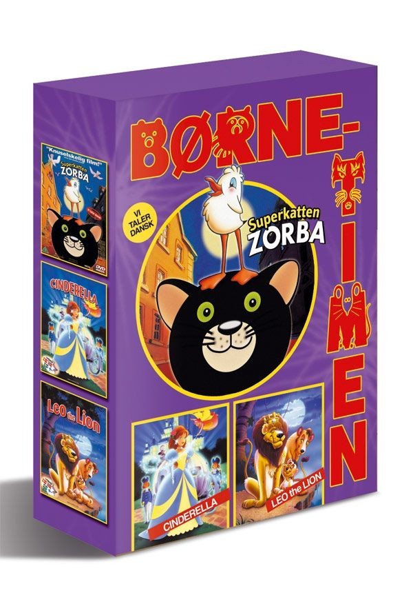 Børnetimen Box Vol 4 - (3-disc) Superkatten....