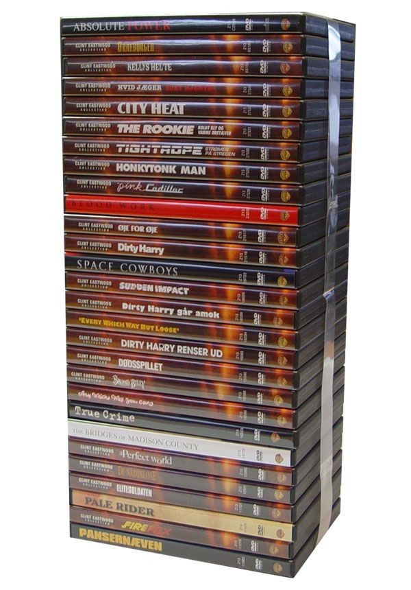 Clint Eastwood Collection Box 28 titles