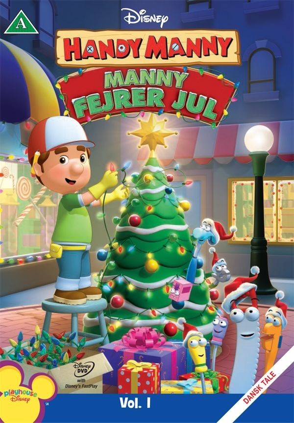 Køb Handy Manny 01: Manny Fejrer Jul