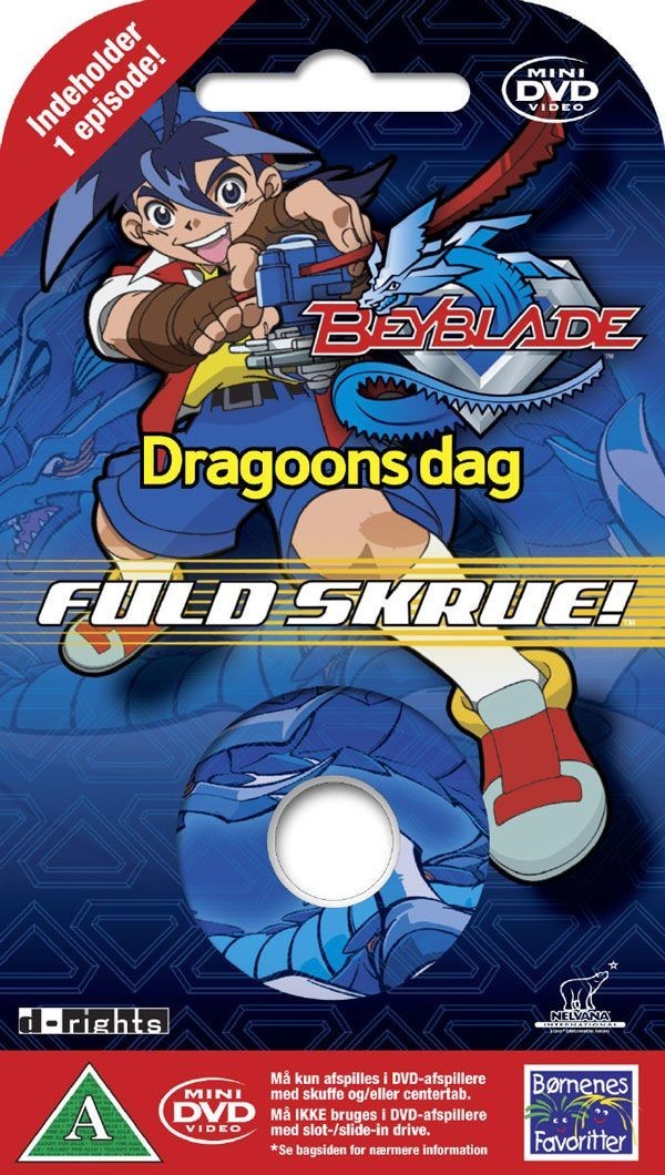 Beyblade 2 Dragoons Dag Mini DVD