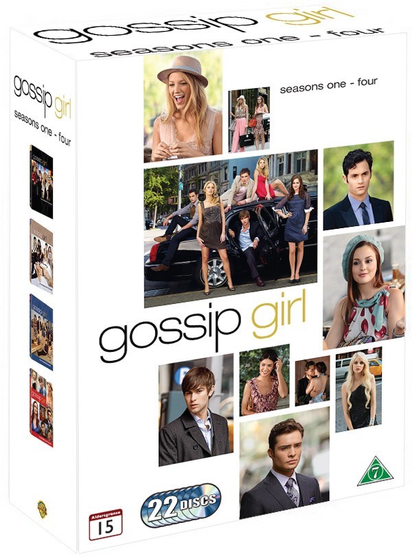 Køb Gossip Girl: sæson 1-4 box