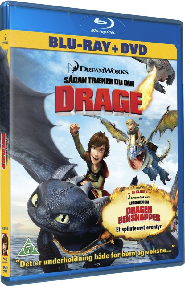 Køb Sådan Træner Du Din Drage [Combo 2-disc Blu-ray + DVD]