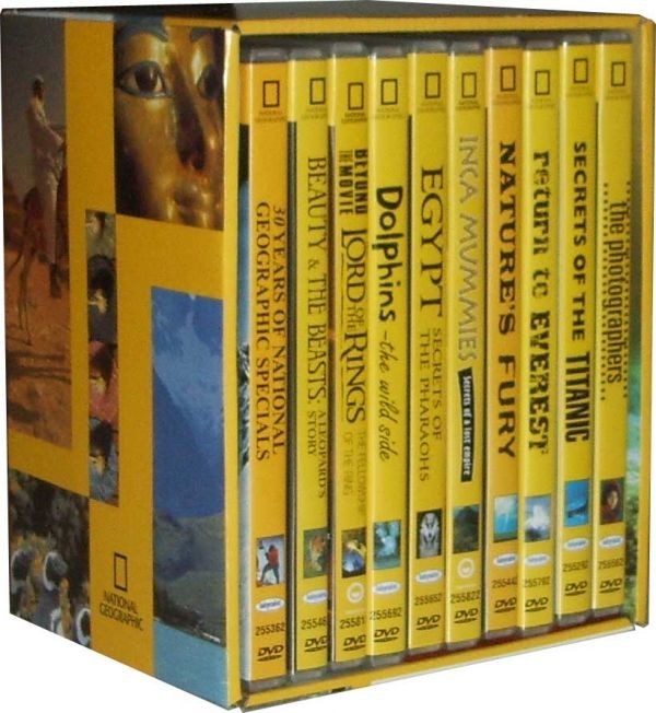 Køb National Geographic box  (10 disc)