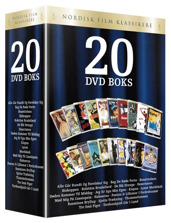 Køb Nordisk Film Klassikere: 20 DVD Boks