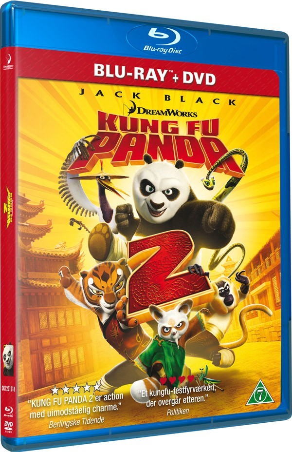 Køb Kung Fu Panda 2 [Blu-ray + DVD]