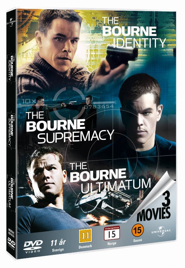 Køb Bourne Trilogien [3-disc]