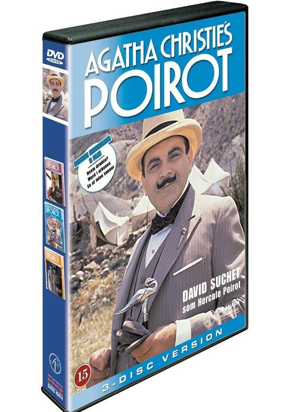 Køb Poirot Box (3-disc) - Hvem Dræbte? / Mord I Ørkenen / En Af Mine Sønner