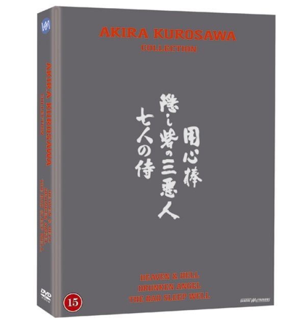 Akira Kurosawa - Collection Box 4 (3-disc) (Grå)