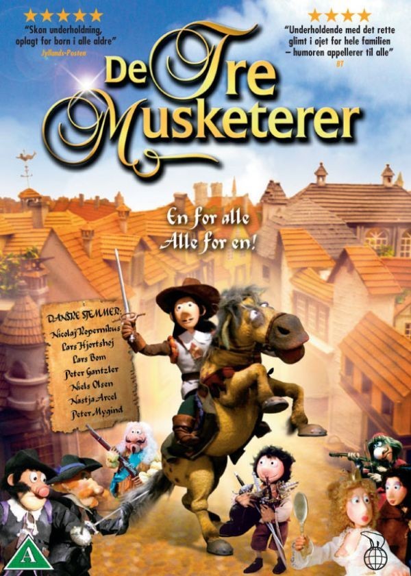 Køb De Tre Musketerer (dukkefilm)