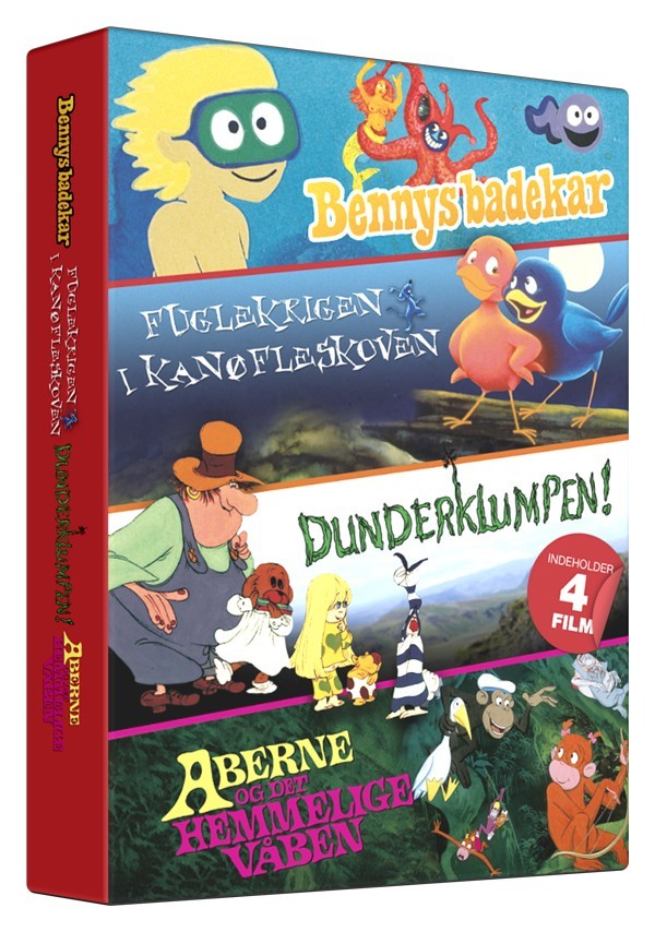 Køb Eventyrlige Børnefilm Boks [4-disc]