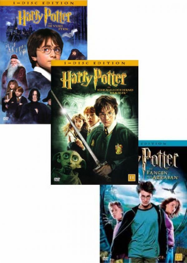 Harry Potter 1-3 - samling