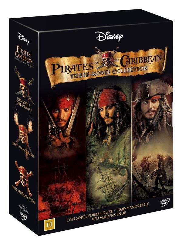 Køb Pirates Of The Caribbean: Three-Movie Collection