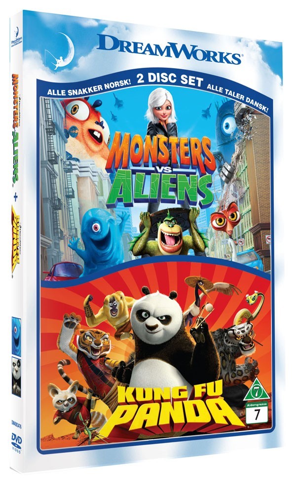 Køb Monsters Mod Aliens / Kung Fu Panda