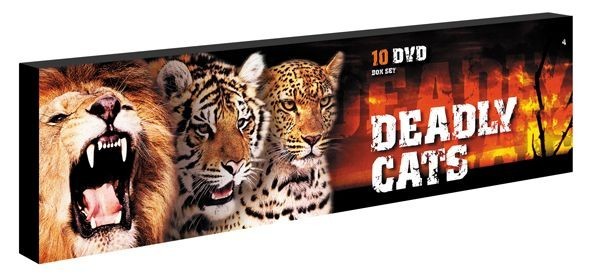 Deadly Cats box - 10 discs