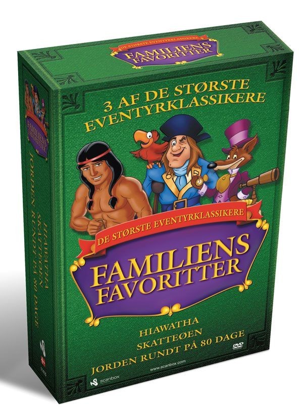 Familiens Favoritter - Grøn (3-disc)