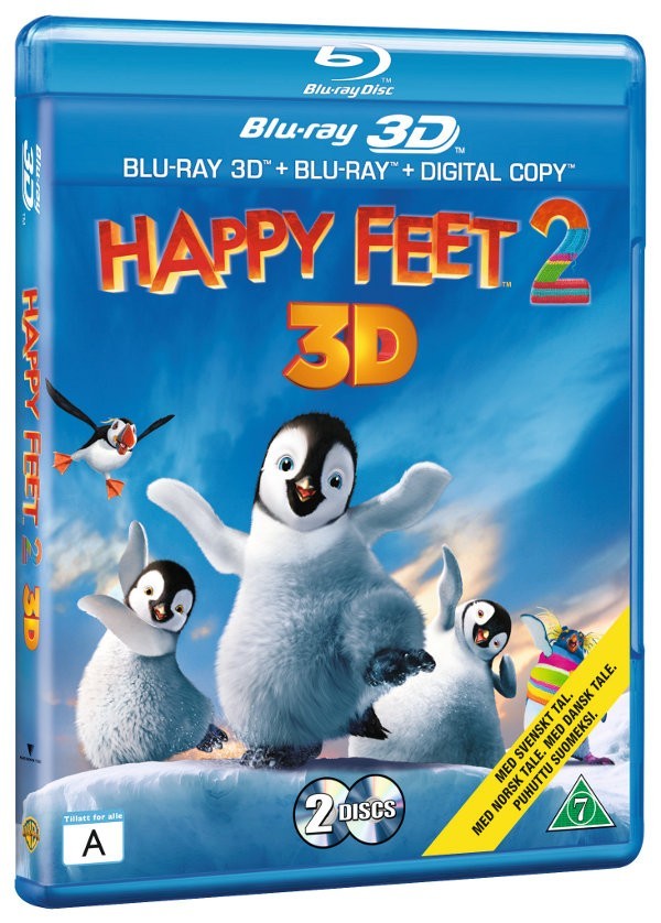 Køb Happy Feet 2 [BD-3D + BD]