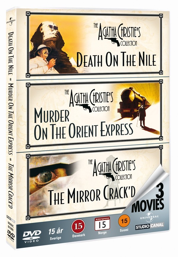 Køb Death on the Nile + Murder on the Orient Express + The Mirror Crack'd