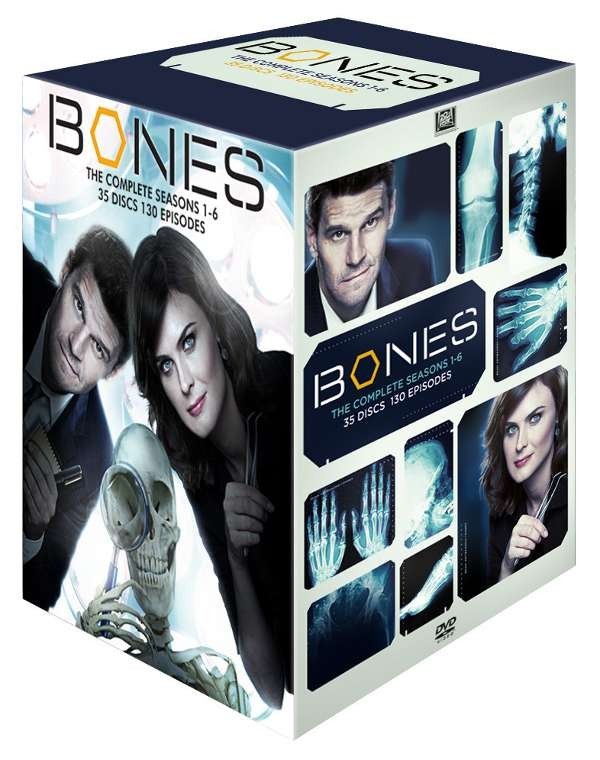 Bones: sæson 1-6 box