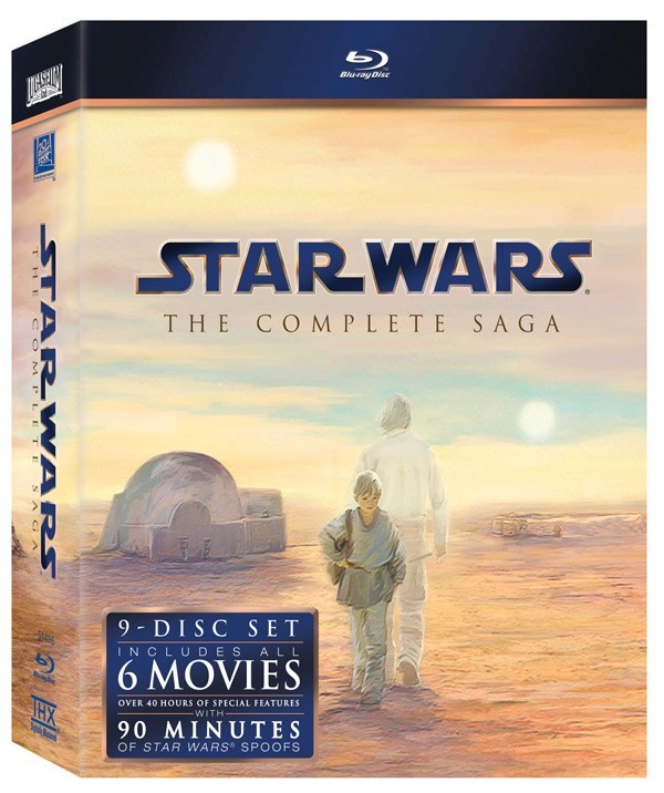 Køb Star Wars: Den Komplette Saga (film 1-6) [9-disc]