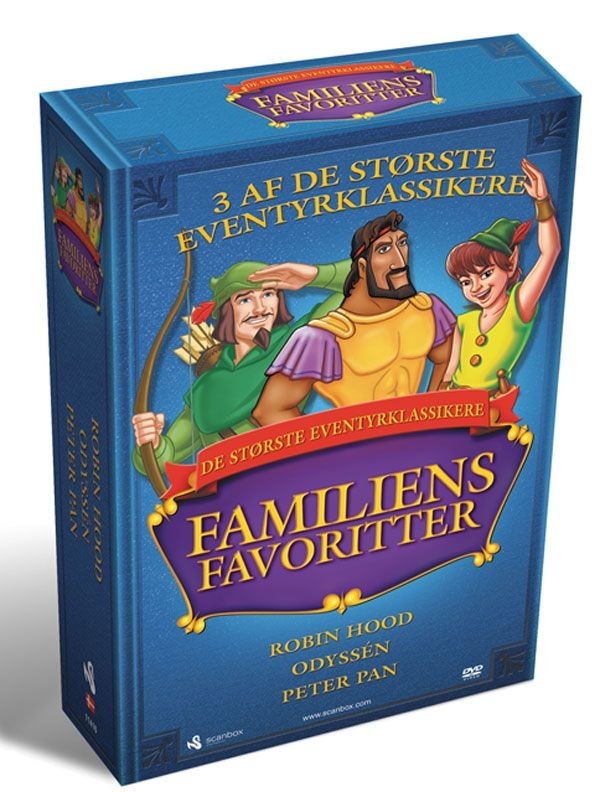 Køb Familiens Favoritter - Blå (3-disc)