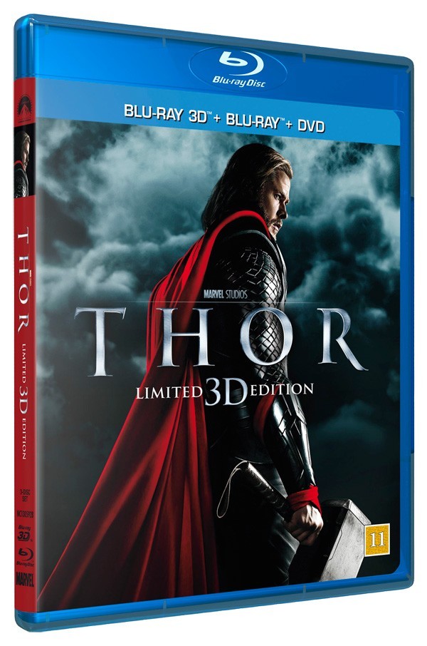 Køb Thor [Blu-ray 3D + Blu-ray + DVD] 