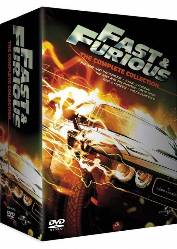 Køb Fast & Furious: Den komplette samling [5-disc]