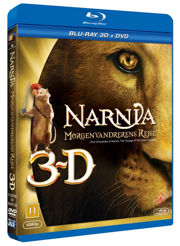 Køb Narnia 3: Morgenvandrerens Rejse [Blu-ray 3D + DVD]