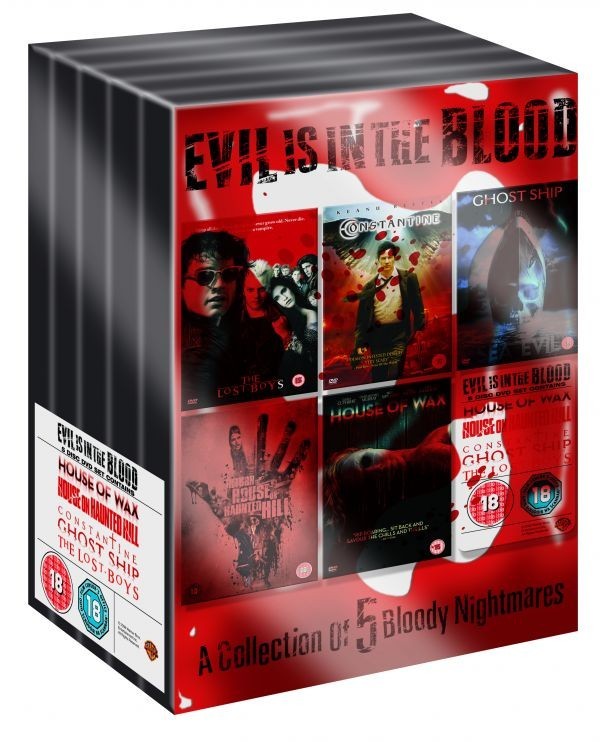 Køb Evil Is In The Blood Box: A Collection Of 5 Bloody Nightmares