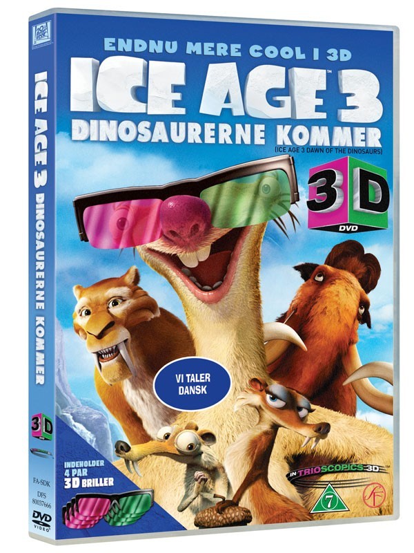 Køb Ice Age 3 Dinosaurerne kommer - 3D