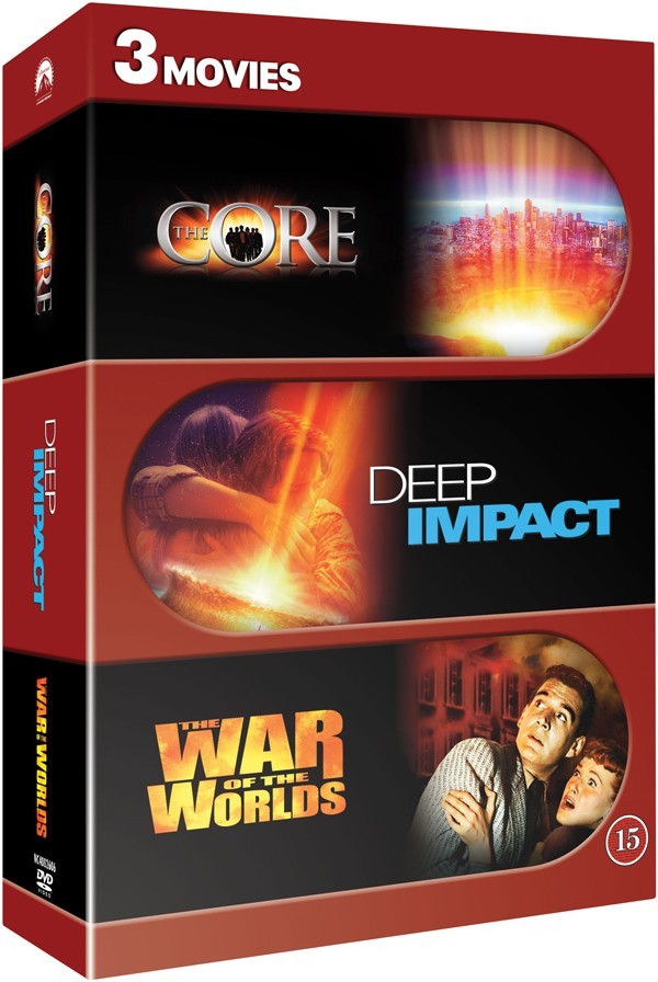 Køb The Core / Deep Impact / The War Of The Worlds